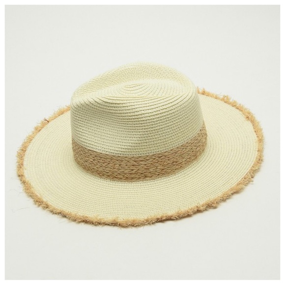 44 Boho Fabulous Straw Fedora Hat - Picture 5 of 5